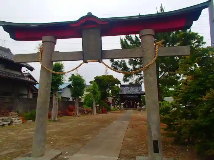 彦糸女體神社の鳥居