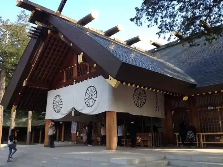 北海道神宮の本殿・本堂