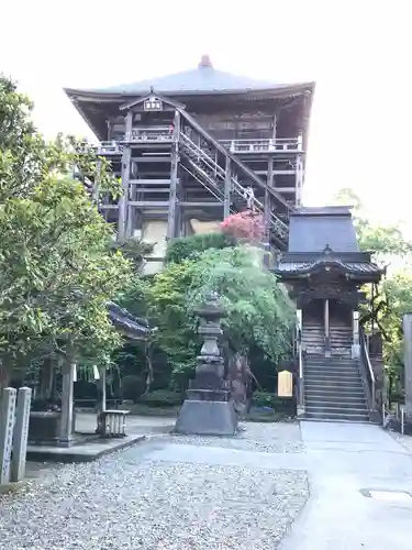 笠森寺の本殿・本堂
