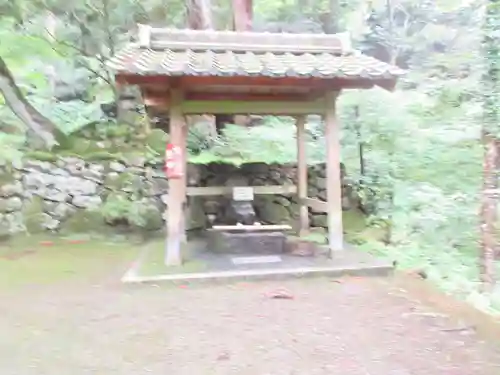 百済寺の手水舎