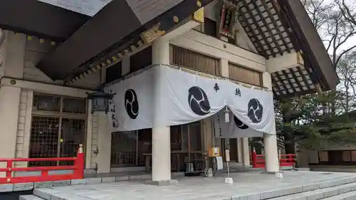 帯廣神社の本殿・本堂
