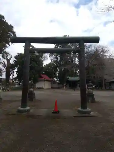飯泉八幡神社の鳥居