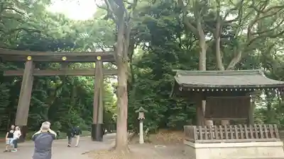 明治神宮の鳥居