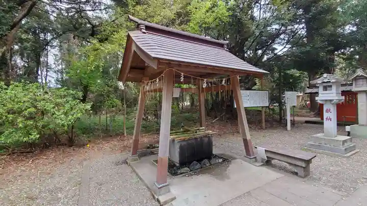 息栖神社の手水舎