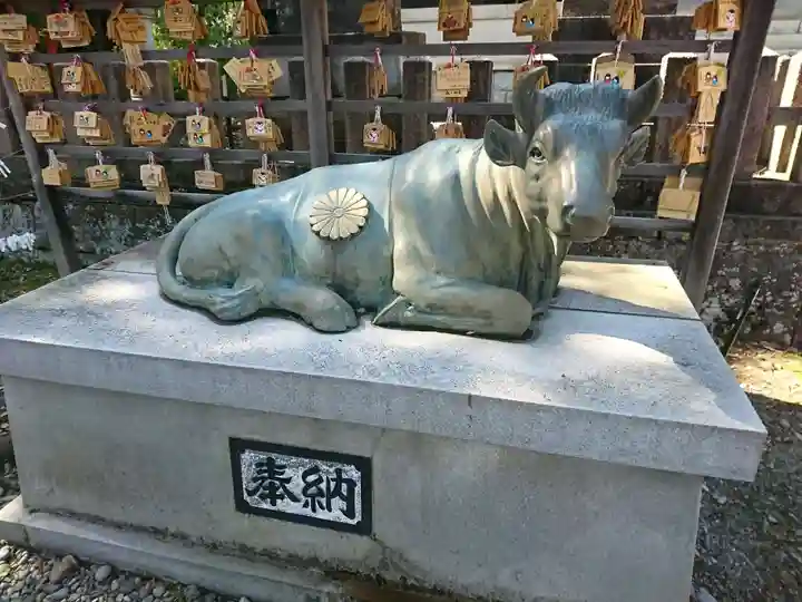 菅生石部神社の狛犬