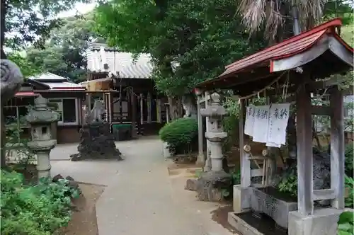 厳嶋神社の手水舎