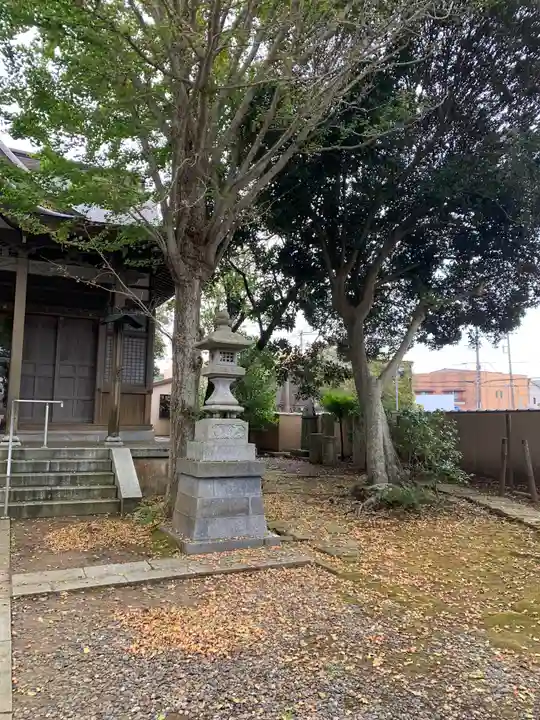 銚港神社の自然