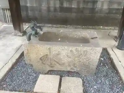 法華寺の手水舎