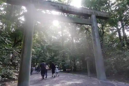 伊勢神宮外宮（豊受大神宮）の鳥居