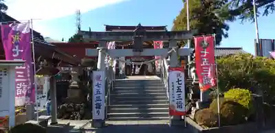 武蔵第六天神社の鳥居