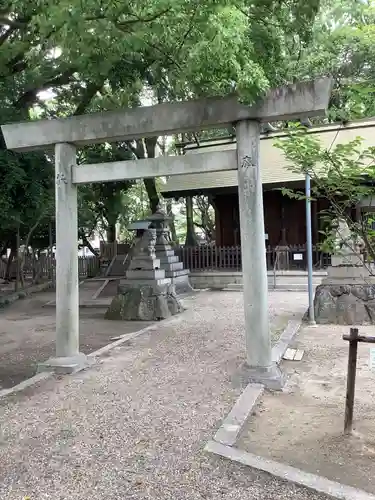 神明社（桜神明社）の鳥居