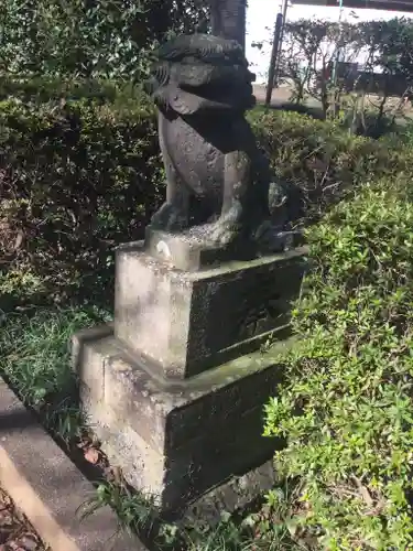 石神神社の狛犬