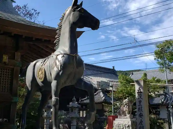 一宮神社の狛犬