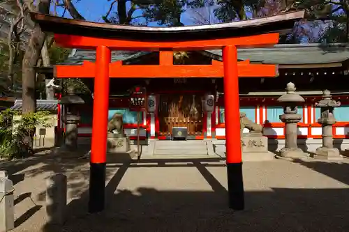 杭全神社の鳥居