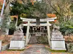 中川八幡宮社の鳥居