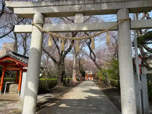 村富神社の鳥居