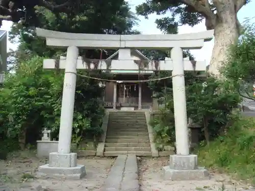 八雲神社（鎌倉・西御門）の鳥居