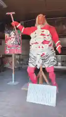 安久美神戸神明社の像