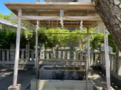 御厨神社の手水舎