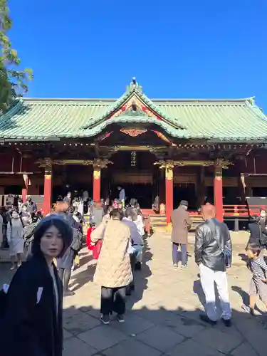根津神社の本殿・本堂