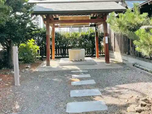 七重浜海津見神社の手水