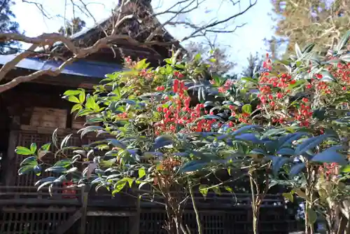 田村神社の庭園