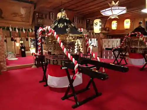 雄山神社中宮祈願殿のお祭り