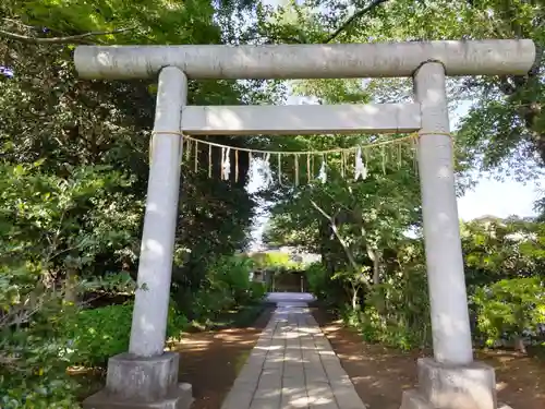 水戸八幡宮の鳥居