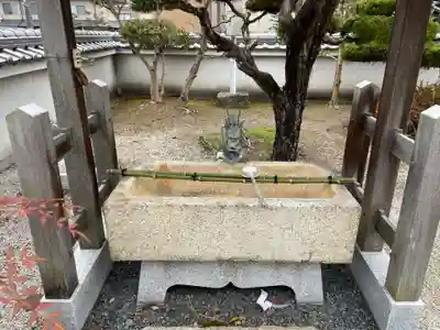 宮道神社の手水舎