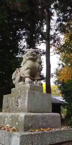 高野神社の狛犬