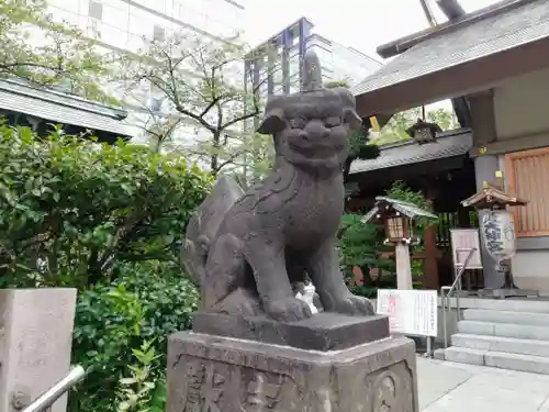 芝大神宮の狛犬