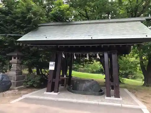 月寒神社の手水舎