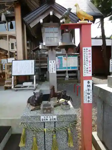 森三吉神社の狛犬