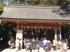 寒川神社の手水