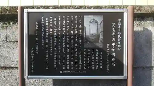 安養寺の歴史