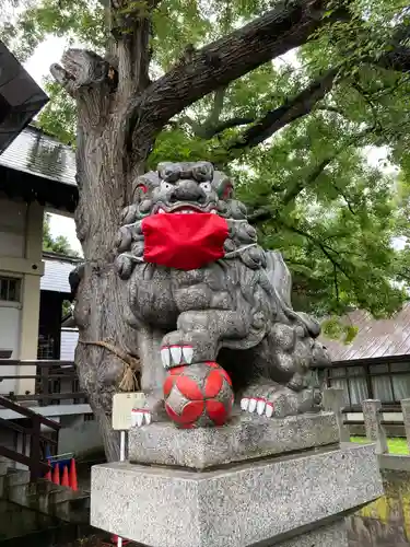 豊平神社の狛犬