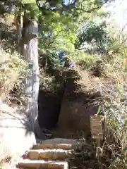 筑波山神社 女体山御本殿の周辺