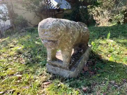 熊野神社の狛犬