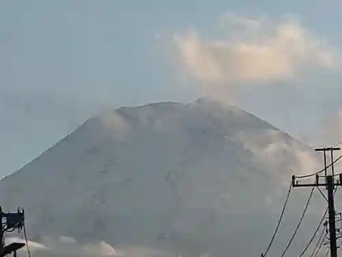 小室浅間神社の景色