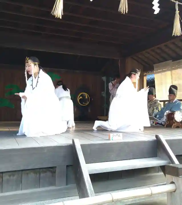 阿智神社の神楽