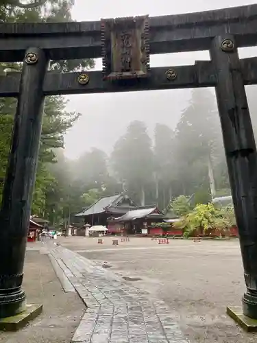 日光二荒山神社の鳥居