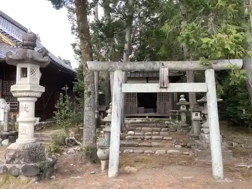 太部古天神社の鳥居