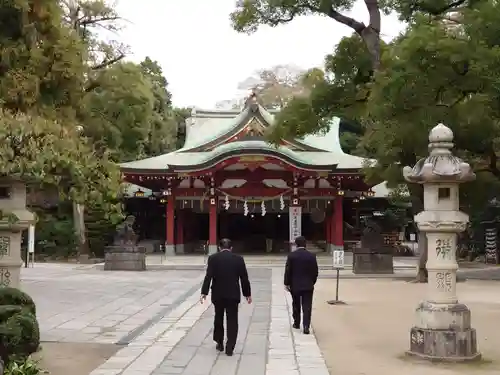 越ヶ谷久伊豆神社の本殿