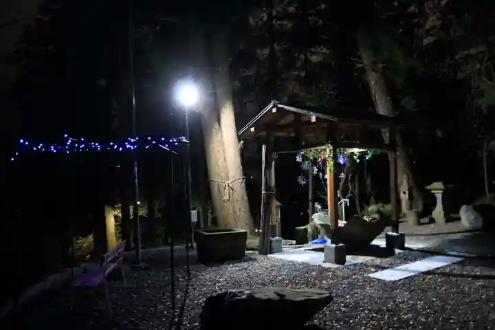 阿久津「田村神社」(郡山市阿久津町)旧社名:伊豆箱根三嶋三社の景色