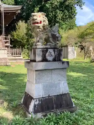 加治神社の狛犬