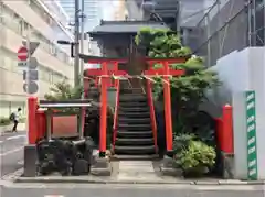 講武稲荷神社の鳥居