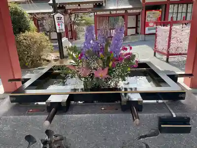 篠崎八幡神社の手水舎