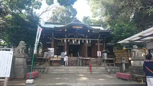 中目黒八幡神社の本殿・本堂