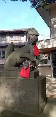 矢切神社の狛犬