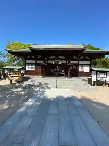 饒津神社の本殿